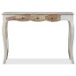 Mesa consola c/ 3 gavetas 110x40x76 cm madeira sheesham maciça