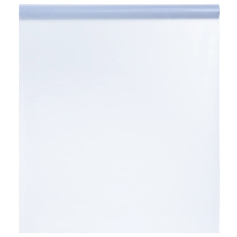 Película janela estática 60x2000cm PVC cinza transparente fosco-Películas para janelas-Home Retail