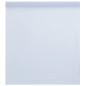 Película janela estática 60x500cm PVC branco transparente fosco