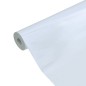 Película janela estática 60x500cm PVC branco transparente fosco