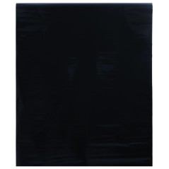 Película para janela estática 90x500 cm PVC preto fosco