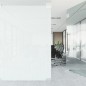 Película janela estática 90x2000 cm PVC branco transpar. fosco