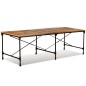 Mesa de jantar madeira reciclada maciça 240 cm