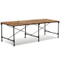 Mesa de jantar madeira reciclada maciça 240 cm