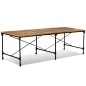 Mesa de jantar madeira reciclada maciça 240 cm