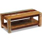 Mesa de centro 90x45x35 cm madeira reciclada maciça