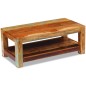 Mesa de centro 90x45x35 cm madeira reciclada maciça