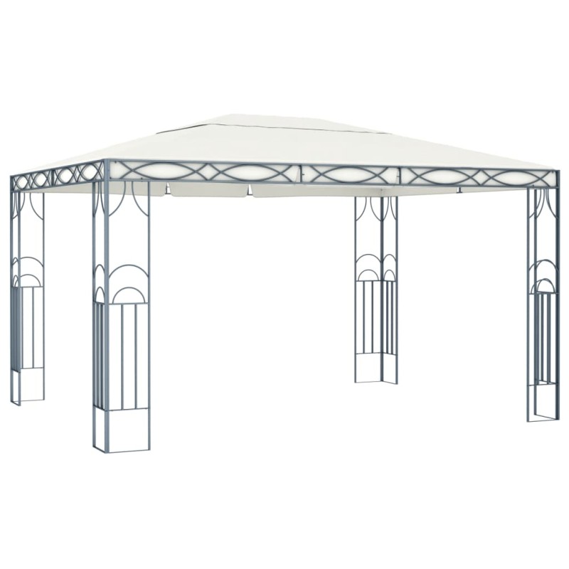 Gazebo 400x300 cm cor creme-Toldos e gazebos-Home Retail