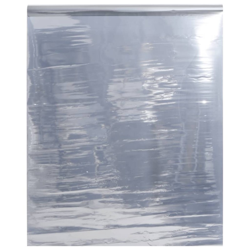 Película solar efeito refletor estático 60x1000 cm PVC prateado-Películas para janelas-Home Retail