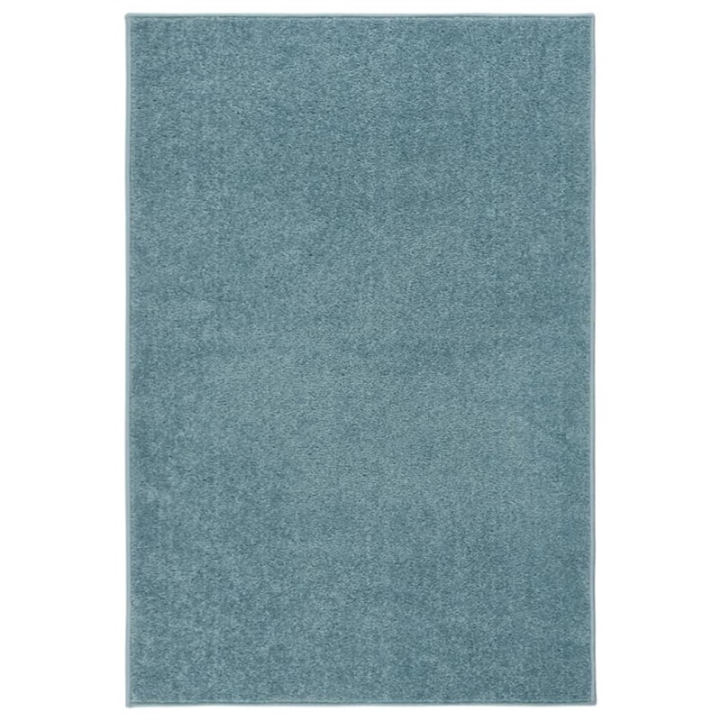 Tapete de pelo curto 200x290 cm azul-Tapetes-Home Retail