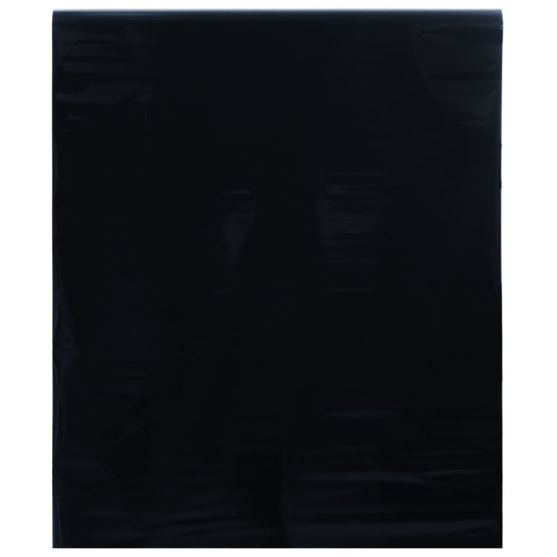 Película para janela estática 90x2000 cm PVC preto fosco-Películas para janelas-Home Retail