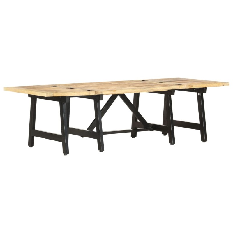 Mesa de centro extensível 160x70x45 cm madeira mangueira maciça-Mesas de centro-Home Retail