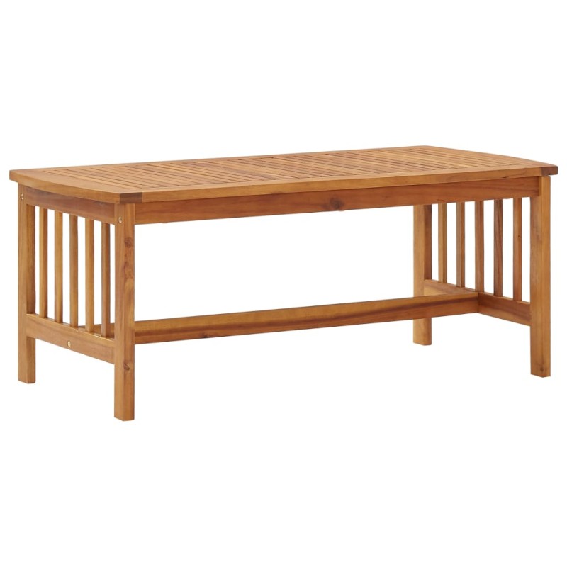 Mesa de centro 102x50x43 cm madeira de acácia maciça-Mesas de centro-Home Retail