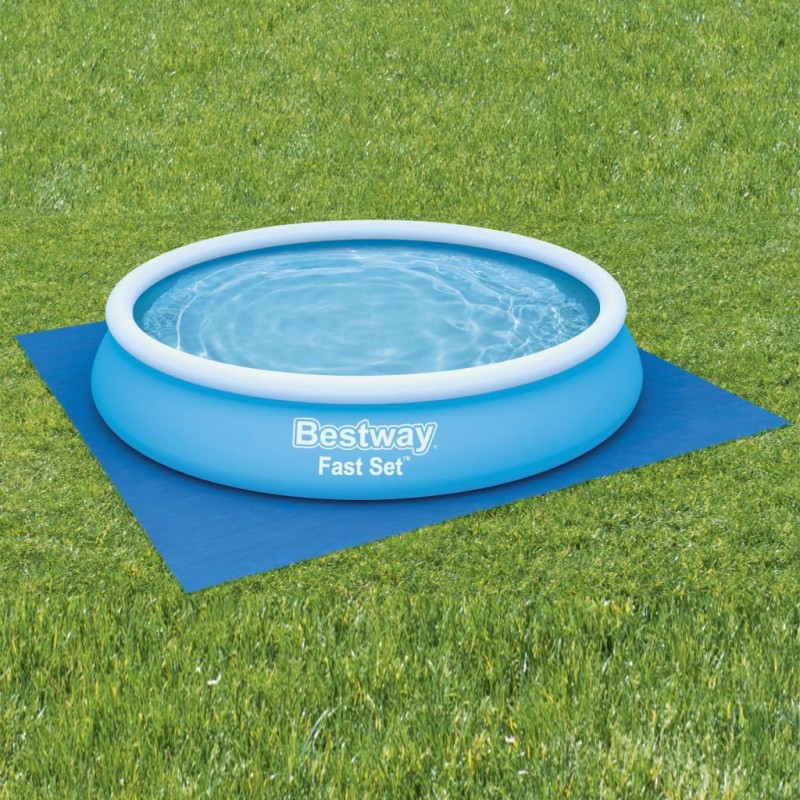 Bestway Pano para chão de piscinas Flowclear 396x396 cm-Capas para piscinas e plástico para forrar pisos-Home Retail