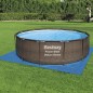 Bestway Pano para chão de piscinas Flowclear 396x396 cm