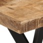 Mesa de jantar 110x55x75 cm madeira de mangueira maciça