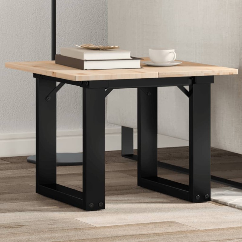 Pernas para mesa de centro 2 pcs estrutura em O ferro fundido-Pernas de mesa-Home Retail