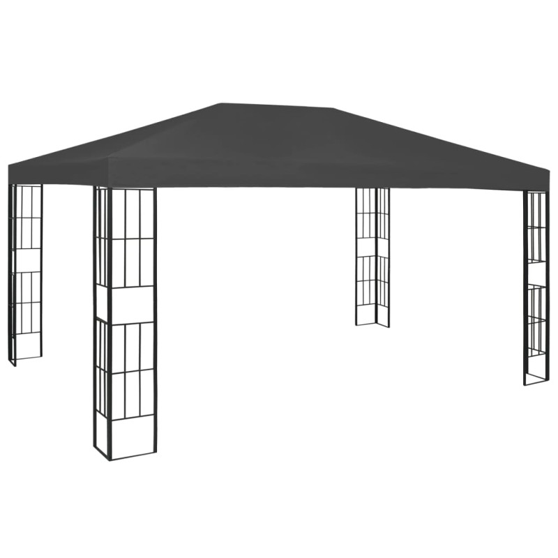 Gazebo 3x4 m antracite-Toldos e gazebos-Home Retail