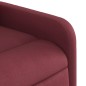 Poltrona de massagens reclin. elevatória tecido vermelho tinto