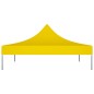 Teto para tenda de festas 2x2 m 270 g/m² amarelo