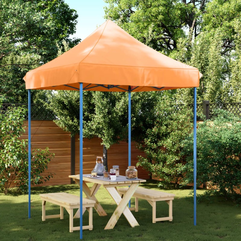 Tenda para festas pop-up dobrável 200x200x306 laranja-Toldos e gazebos-Home Retail