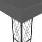 Gazebo 3x4 m tecido antracite