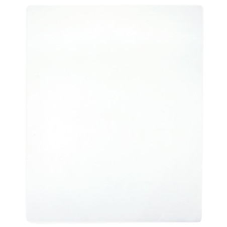 Lençol ajustável 180x200 cm algodão jersey branco