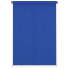 Estore de rolo para exterior PEAD 160x230 cm azul