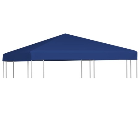 Cobertura de gazebo 310 g/m² 3x3 m azul