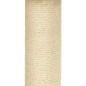 Árvore para gatos c/ postes arranhadores sisal 92 cm cor creme