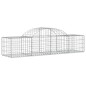 Cestos gabião arqueados 40pcs 200x50x40/60 cm ferro galvanizado