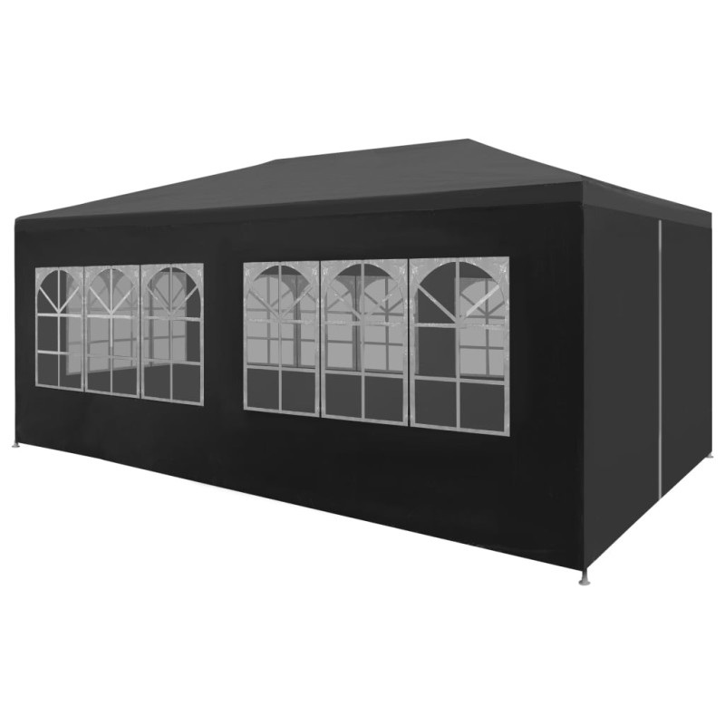 Tenda para festas 3x6 m antracite-Toldos e gazebos-Home Retail