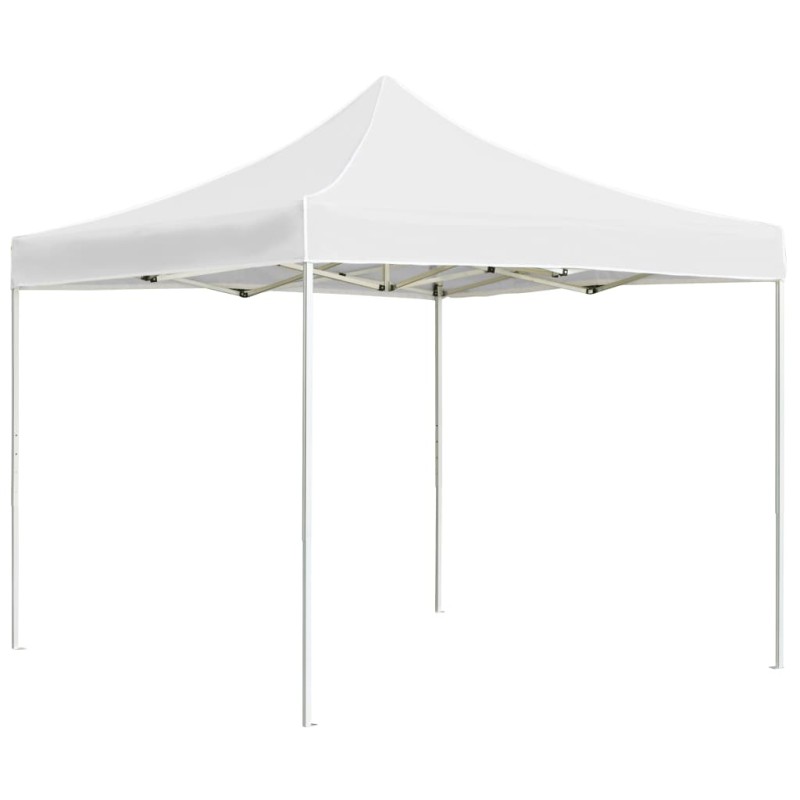 Tenda dobrável profissional para festas alumínio 3x3m branco-Toldos e gazebos-Home Retail