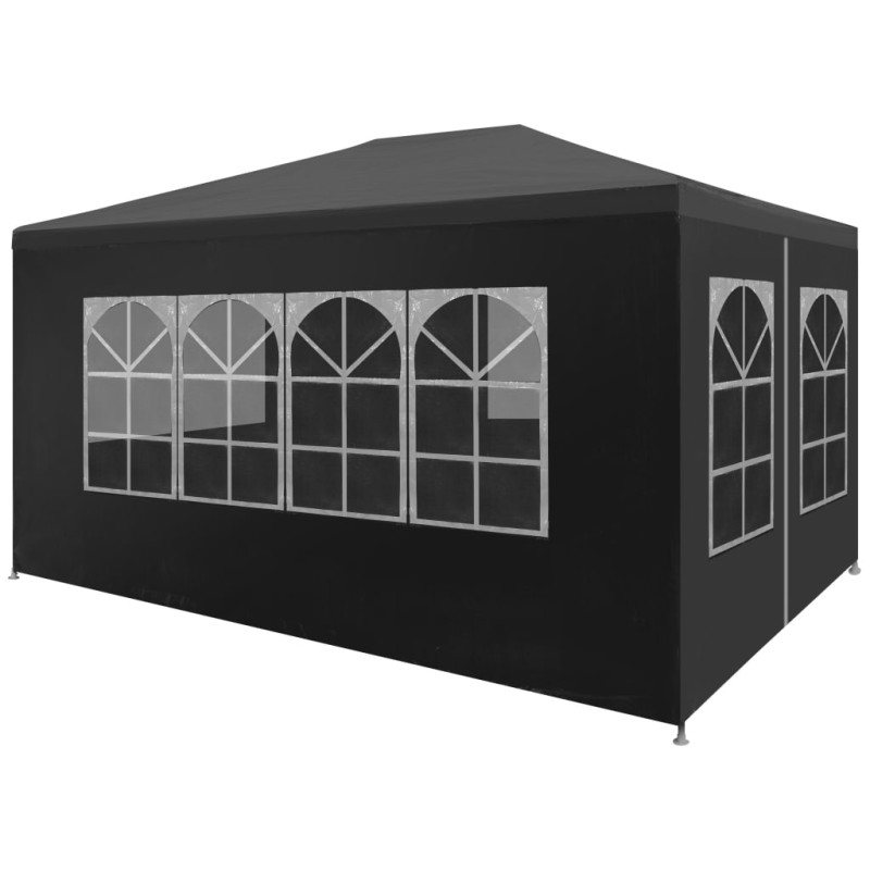 Tenda para festas 3x4 m antracite-Toldos e gazebos-Home Retail