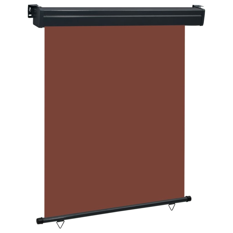 Toldo lateral para varanda 140x250 cm castanho-Guarda-sóis e telas de varanda-Home Retail