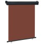 Toldo lateral para varanda 140x250 cm castanho