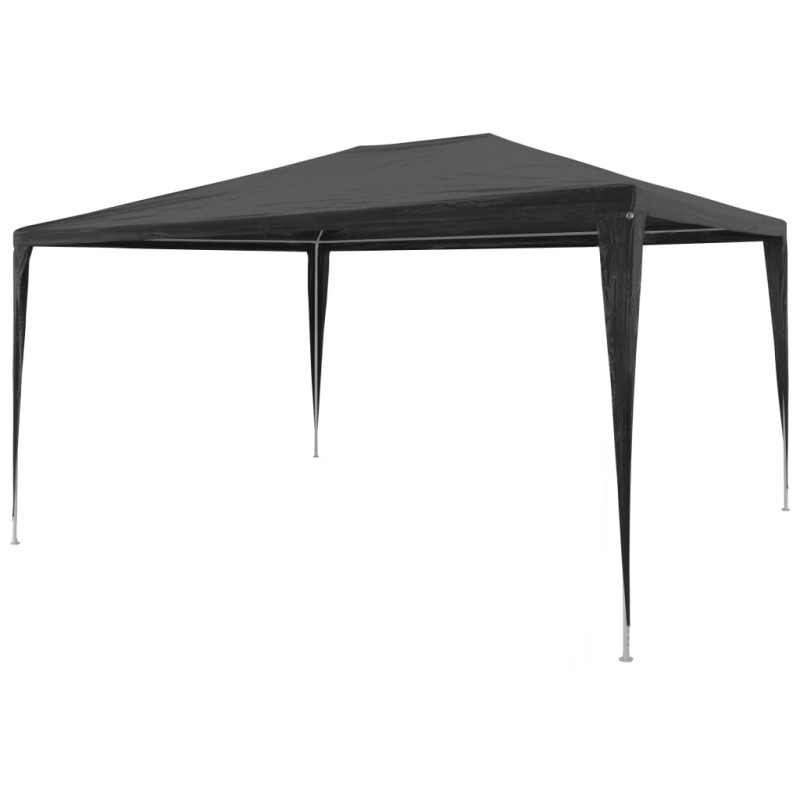 Tenda para festas 3x4 m PE antracite-Toldos e gazebos-Home Retail