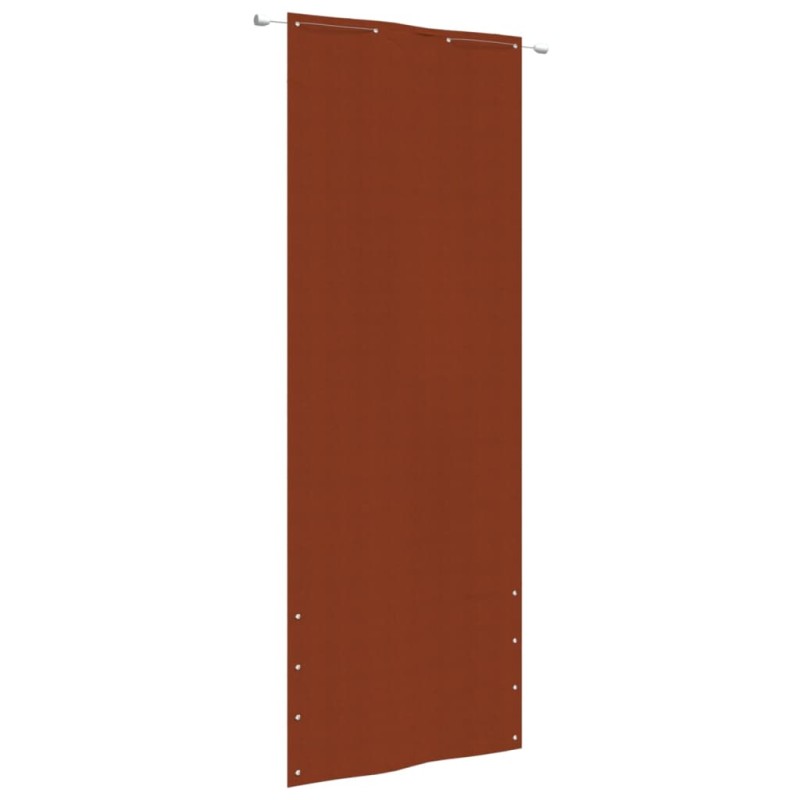 Tela de varanda 80x240 cm tecido Oxford terracota-Guarda-sóis e telas de varanda-Home Retail