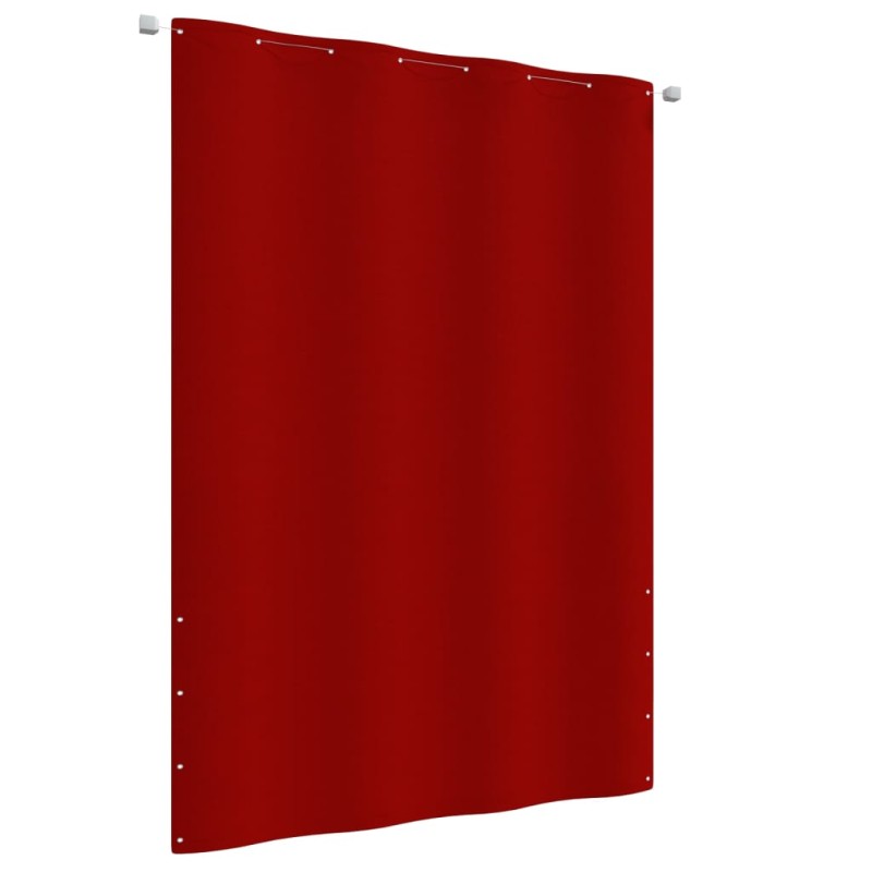 Tela de varanda 160x240 cm tecido oxford vermelho-Guarda-sóis e telas de varanda-Home Retail