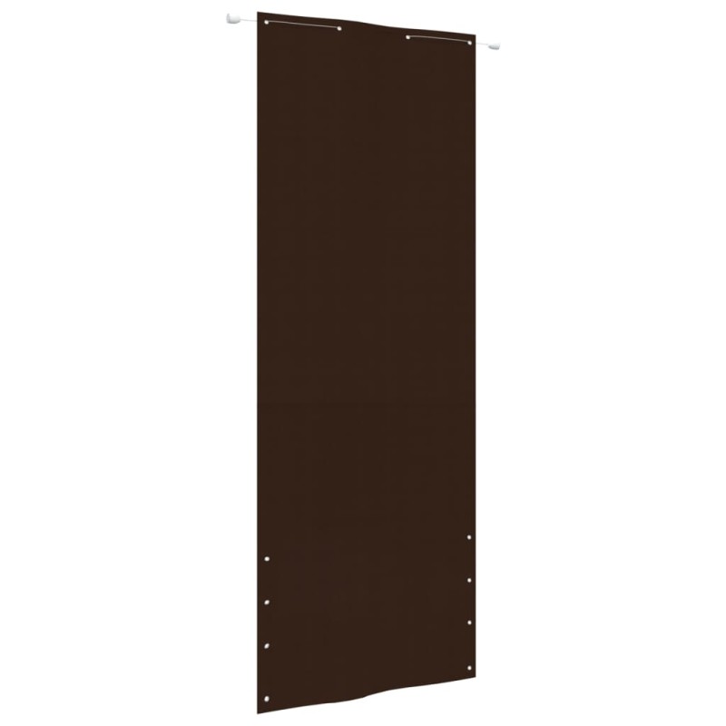 Tela de varanda 80x240 cm tecido oxford castanho-Guarda-sóis e telas de varanda-Home Retail