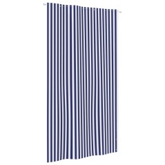 Tela de varanda 140x240 cm tecido oxford azul e branco