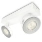 Philips myLiving Foco LED Clockwork 2x4,5 W branco 531723116