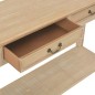 Mesa consola 110x35x80 cm madeira