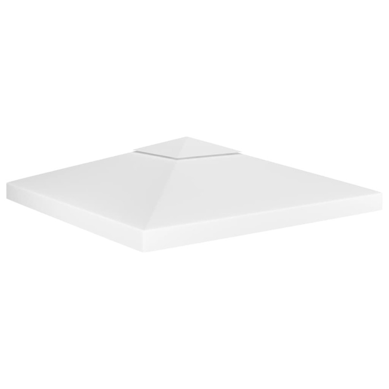 Cobertura de gazebo com 2 camadas 310 g/m² 3x3 m branco-Topos para toldos e gazebos-Home Retail