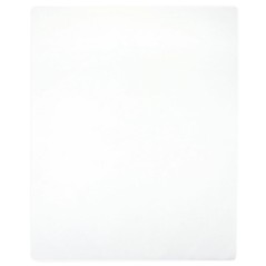 Lençol ajustável 90x200 cm algodão jersey branco