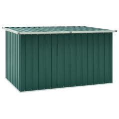 Caixa de arrumação para jardim 171x99x93 cm verde