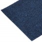 Tapetes de escada adesivos retangulares 15 pcs 60x25 cm azul