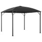 Gazebo com cortinas 300x300x265 cm antracite