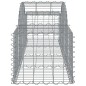 Cestos gabião arqueados 50pcs 200x50x40/60 cm ferro galvanizado