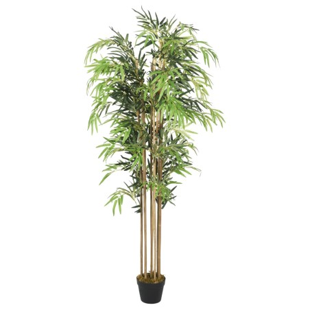 Árvore de bambu artificial 1095 folhas 150 cm verde